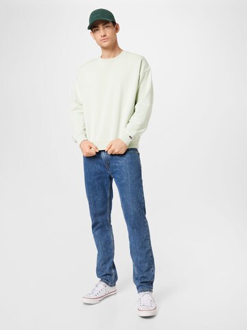 LEVI'S ® Sweatshirt 'Red Tab Sweats Crew' in Grün