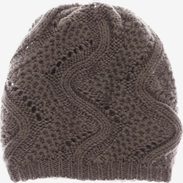 s.Oliver Hat & Cap in One size in Brown: front