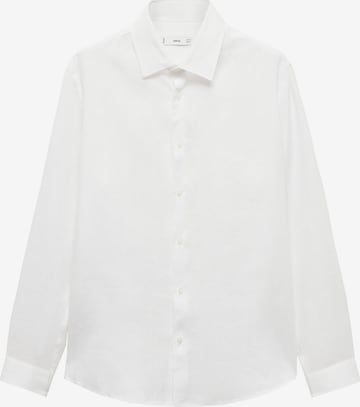 MANGO MAN Regular fit Overhemd 'Parrot' in Wit: voorkant