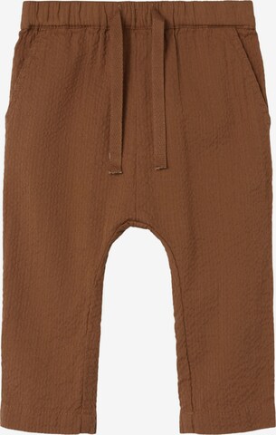 NAME IT Regular Broek in Bruin: voorkant