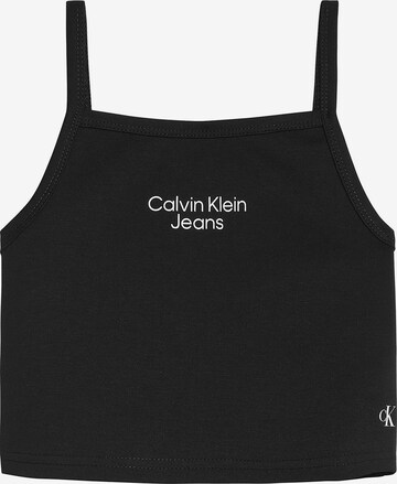 juoda Calvin Klein Jeans Palaidinė be rankovių: priekis