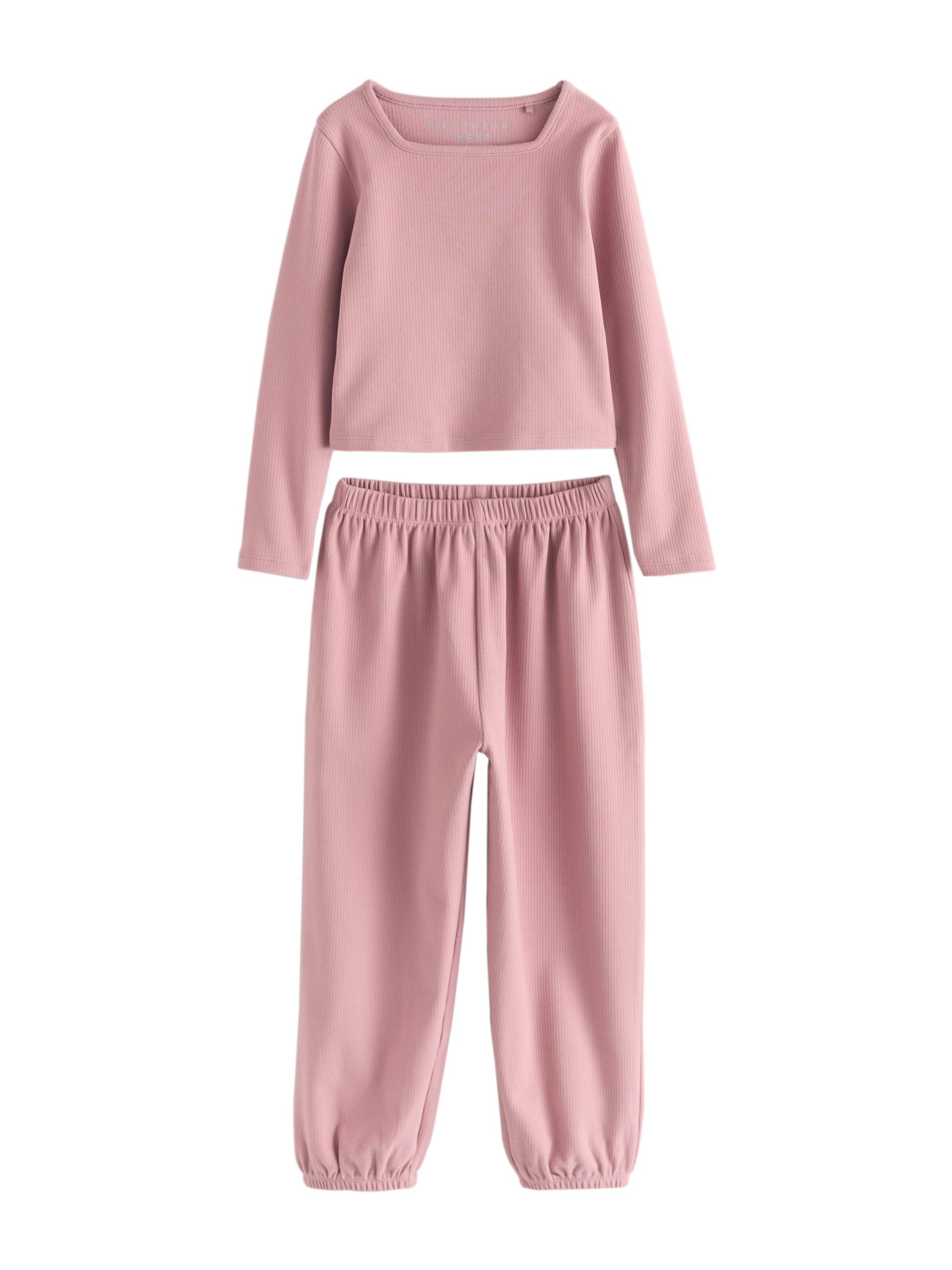 Next Комплект пижама в розово: отпред