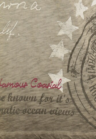 Key Largo T-Shirt 'KLOCEAN' in Beige