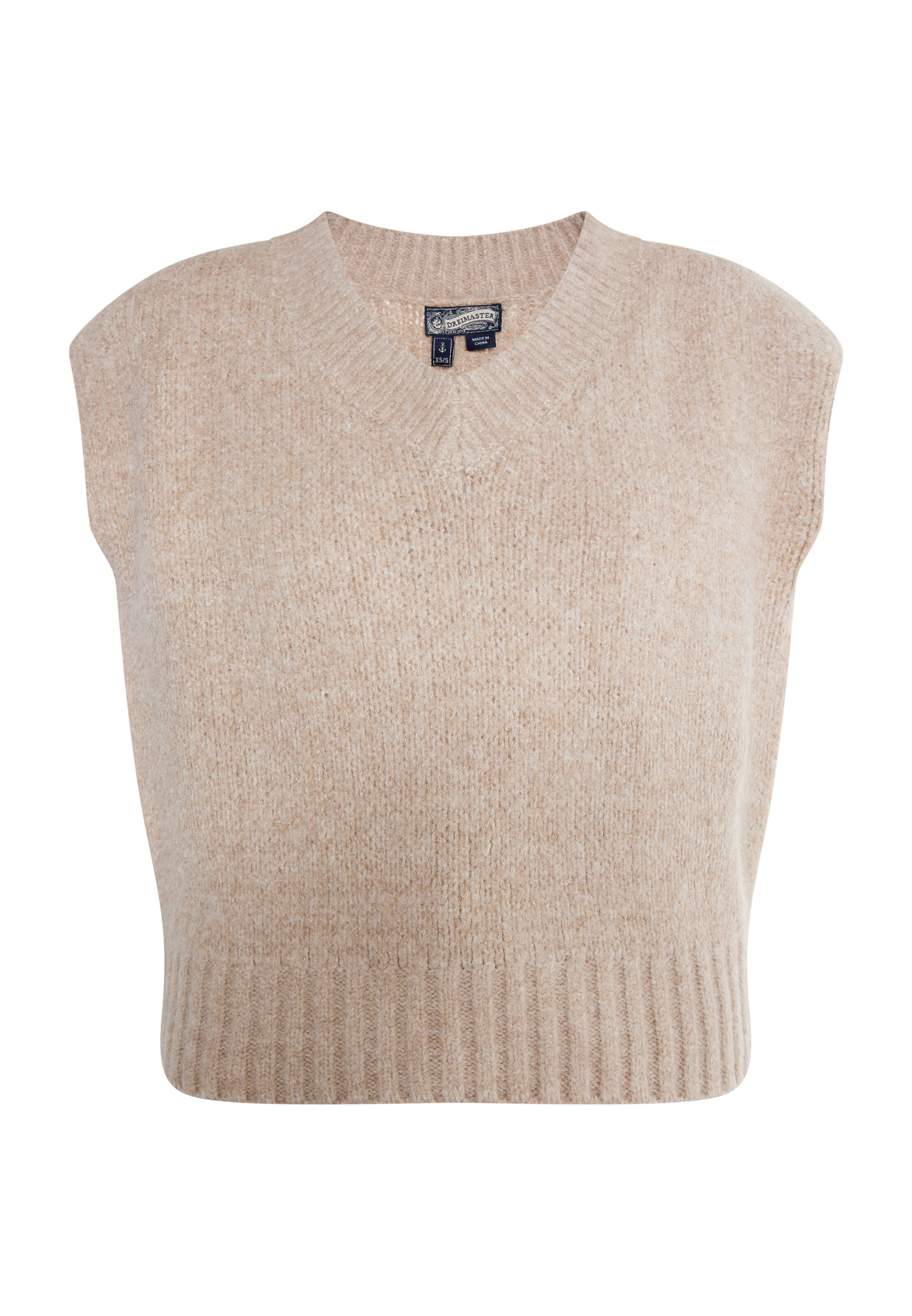 DreiMaster Vintage Pullunder in Beige: Vorderseite