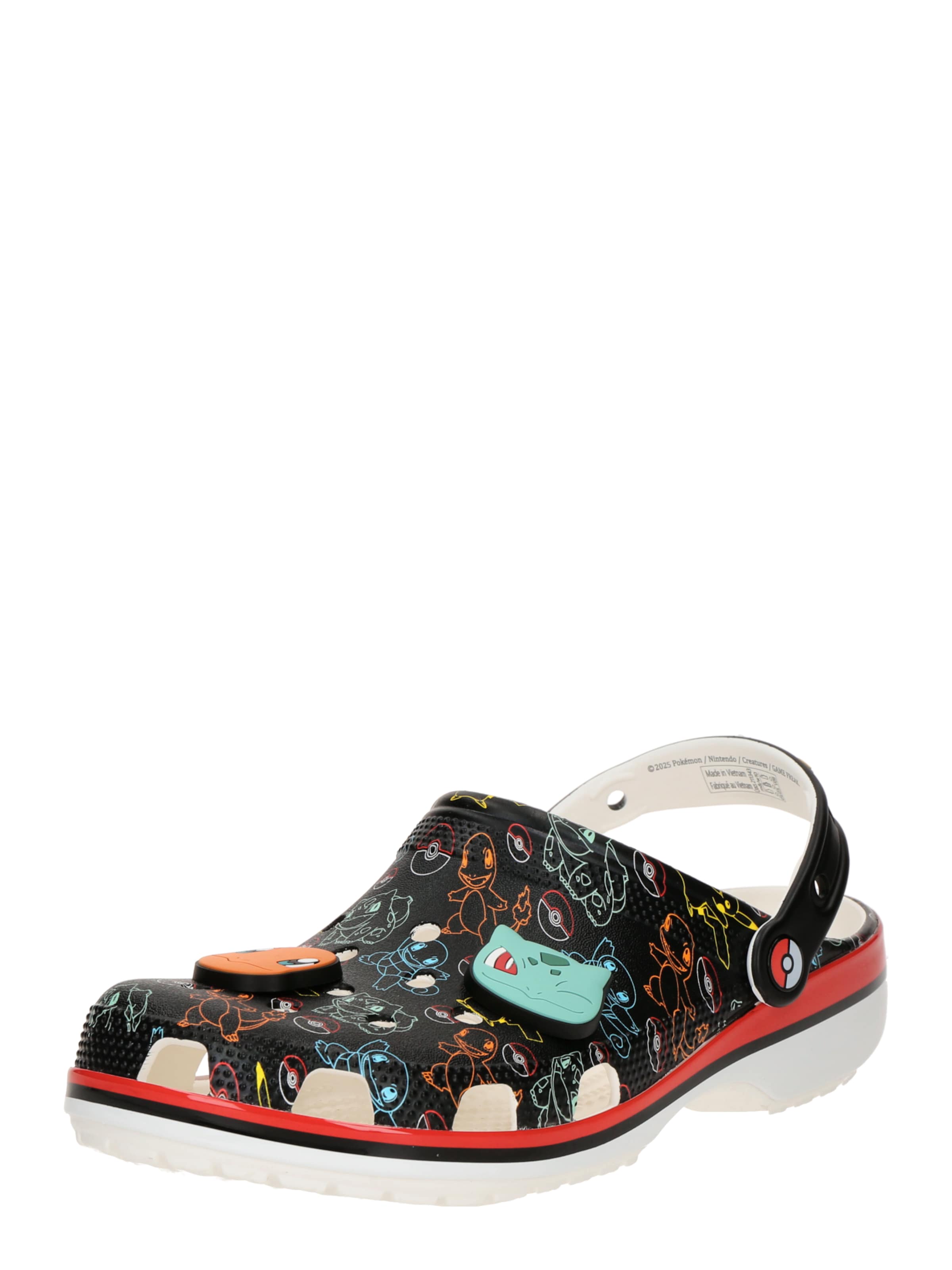 Crocs Σαμπό &#x27;Pokemon&#x27; σε μαύρο: μπροστά