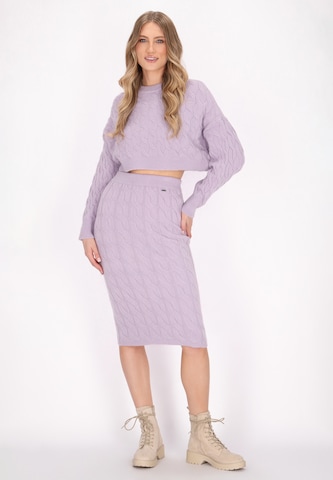 DreiMaster Vintage Юбка в Лиловый