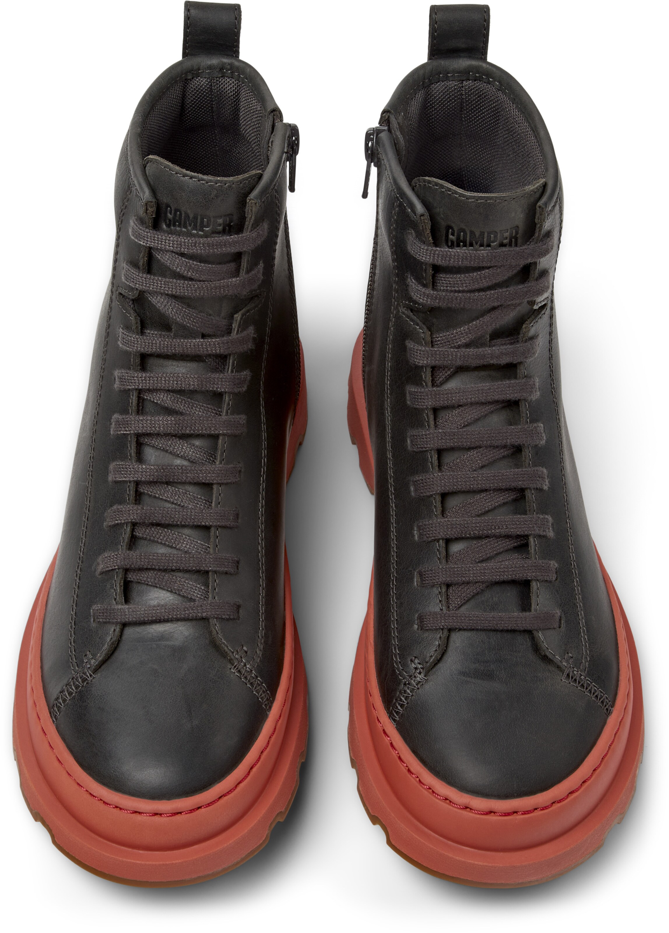 Bottes à lacets ' Brutus+ ' CAMPER en gris