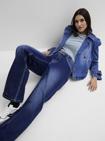 bonprix Loosefit Jeans in Blau