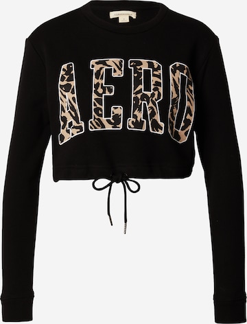 AÉROPOSTALE Sweatshirt i svart: forside