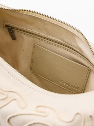 Desigual Torebka 'Large Raffia Flower' w kolorze biały