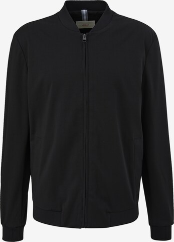 s.Oliver Between-Season Jacket in Black: front