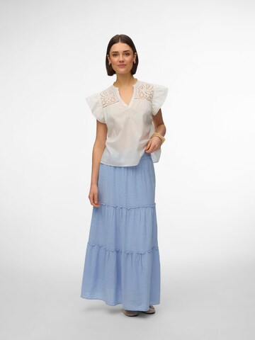 Jupe 'AWKEELEY' VERO MODA en bleu : devant