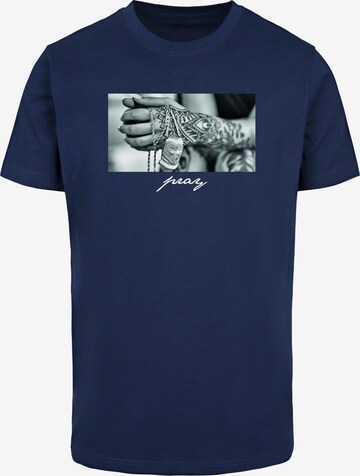 MT Men Shirt 'Pray 2.0' in Blue: front