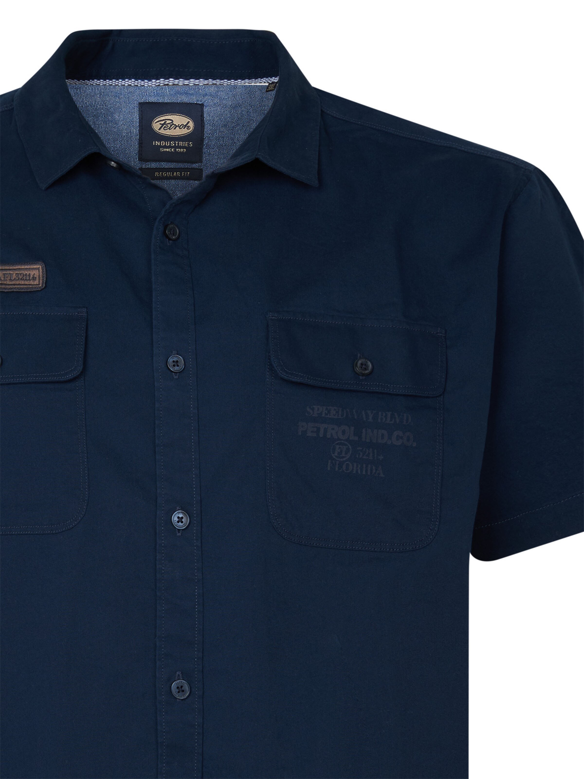 Regular fit Cămașă de la Petrol Industries pe albastru