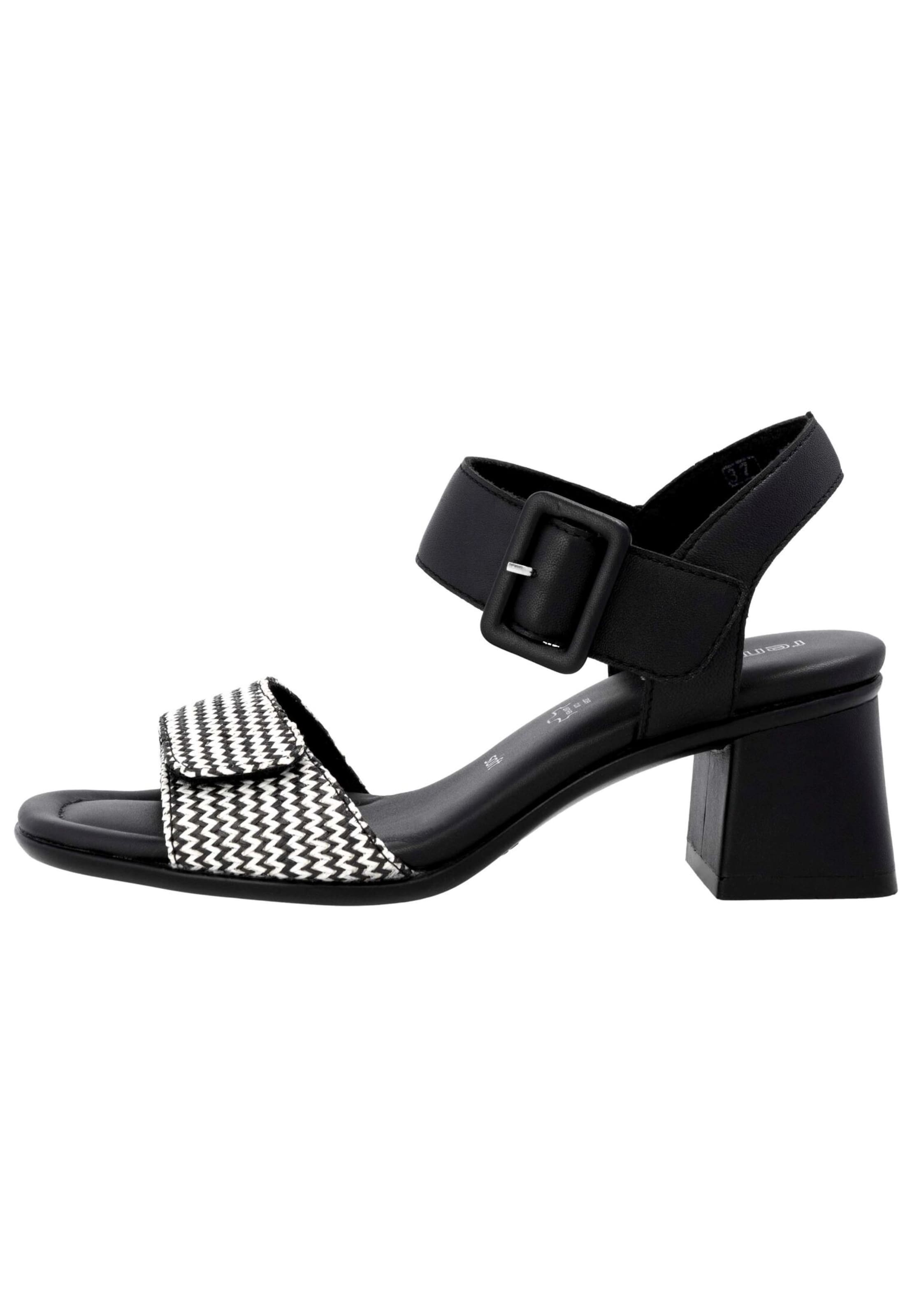 Sandalo con cinturino di REMONTE in nero