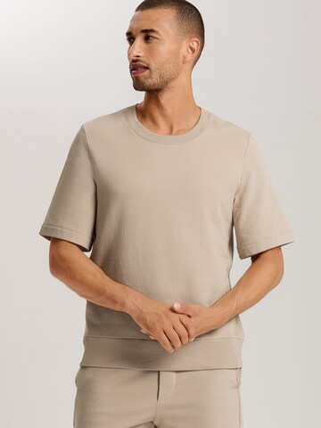 T-Shirt 'Natural Being' Hanro en beige : devant