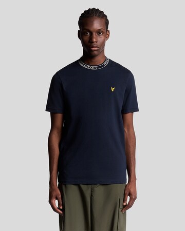 Lyle & Scott Shirt in Blauw: voorkant