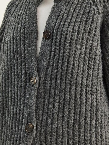 Bianco Lucci Strickjacke in Grau