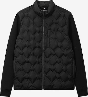 Veste fonctionnelle 'Wind' Fat Moose en noir : devant