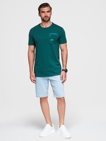 Ombre Shirt in Green