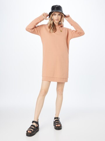 Lyle & Scott - Vestido oversized em laranja