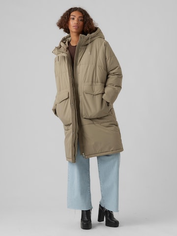 VERO MODA Wintermantel 'ELANOR' in Grijs