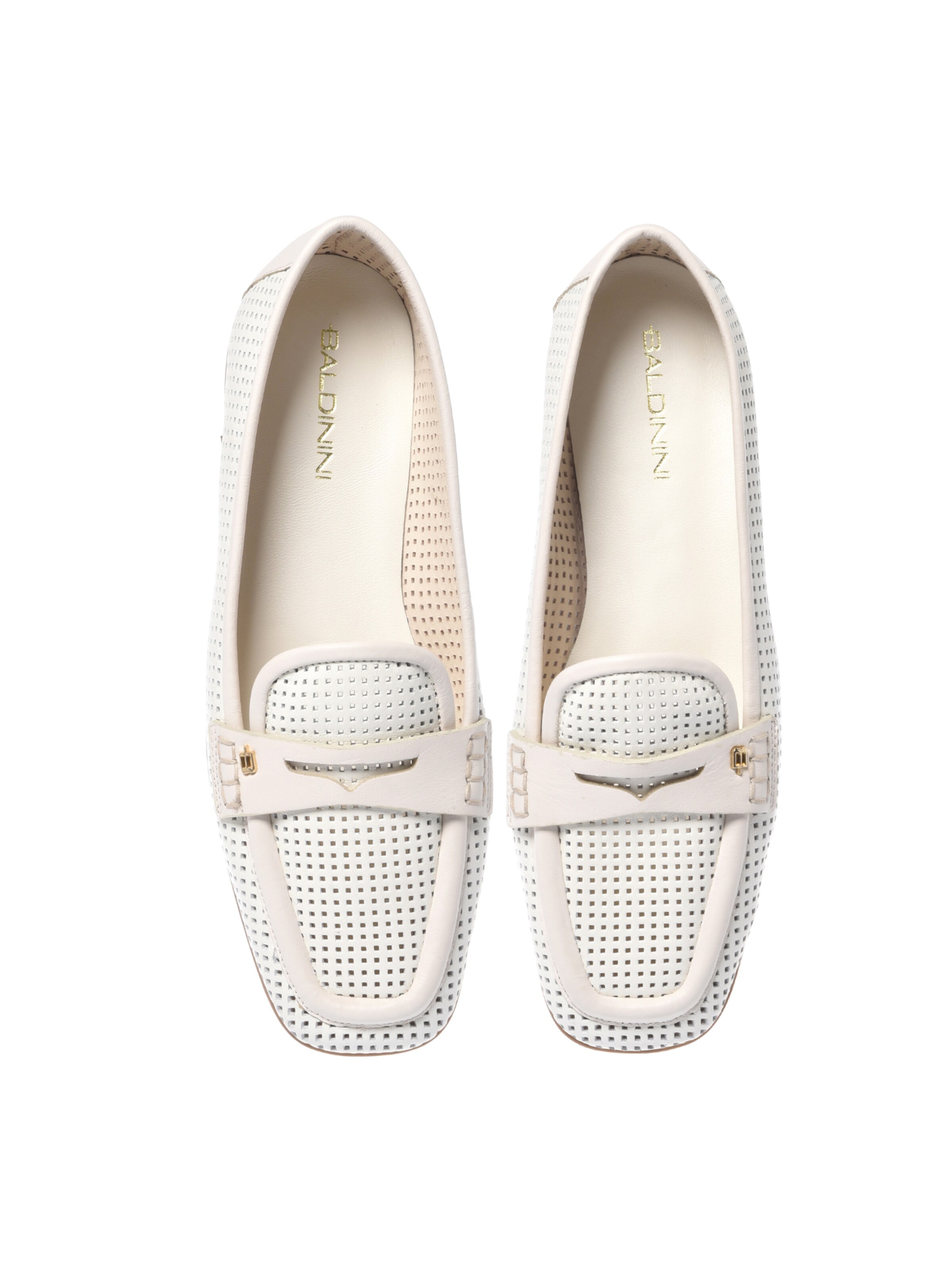 BALDININI Mocassins in Wit