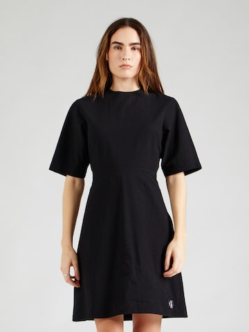 Robe Calvin Klein Jeans en noir : devant