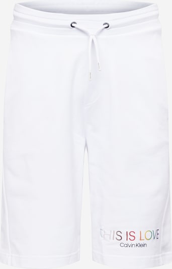 Pantaloni Calvin Klein pe mai multe culori / alb, Vizualizare produs