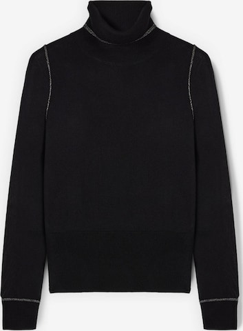 Pull-over MOTIVI en noir : devant