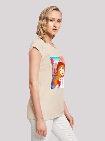 F4NT4STIC Shirt 'Alice im Wunderland' in Beige