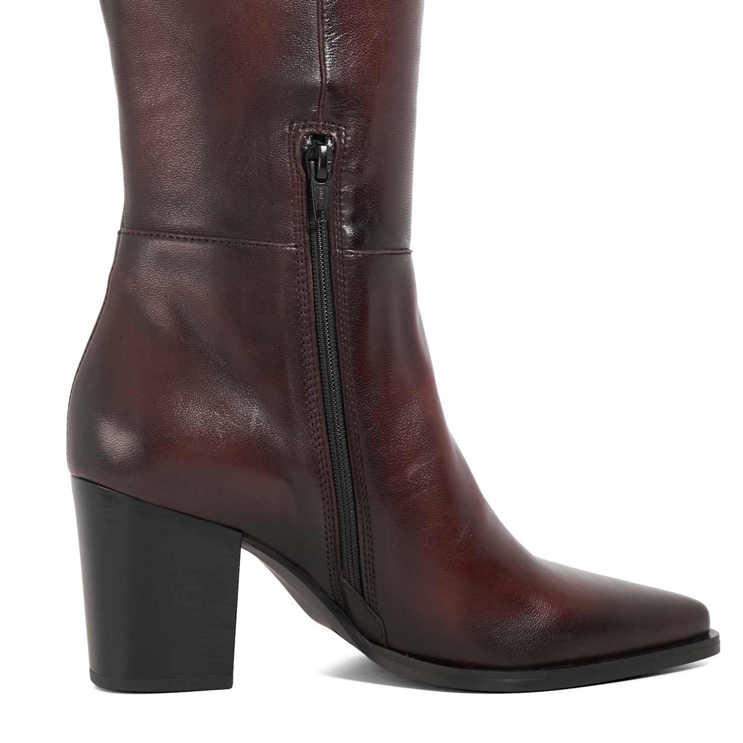 Dune LONDON Stiefel 'TENNA' in Rot