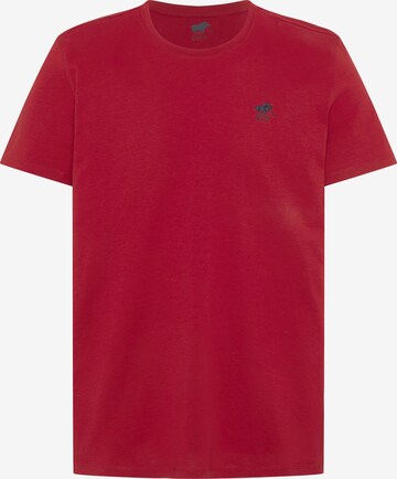 Polo Sylt Shirt in Red: front