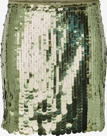 Jupe PIECES en vert : devant