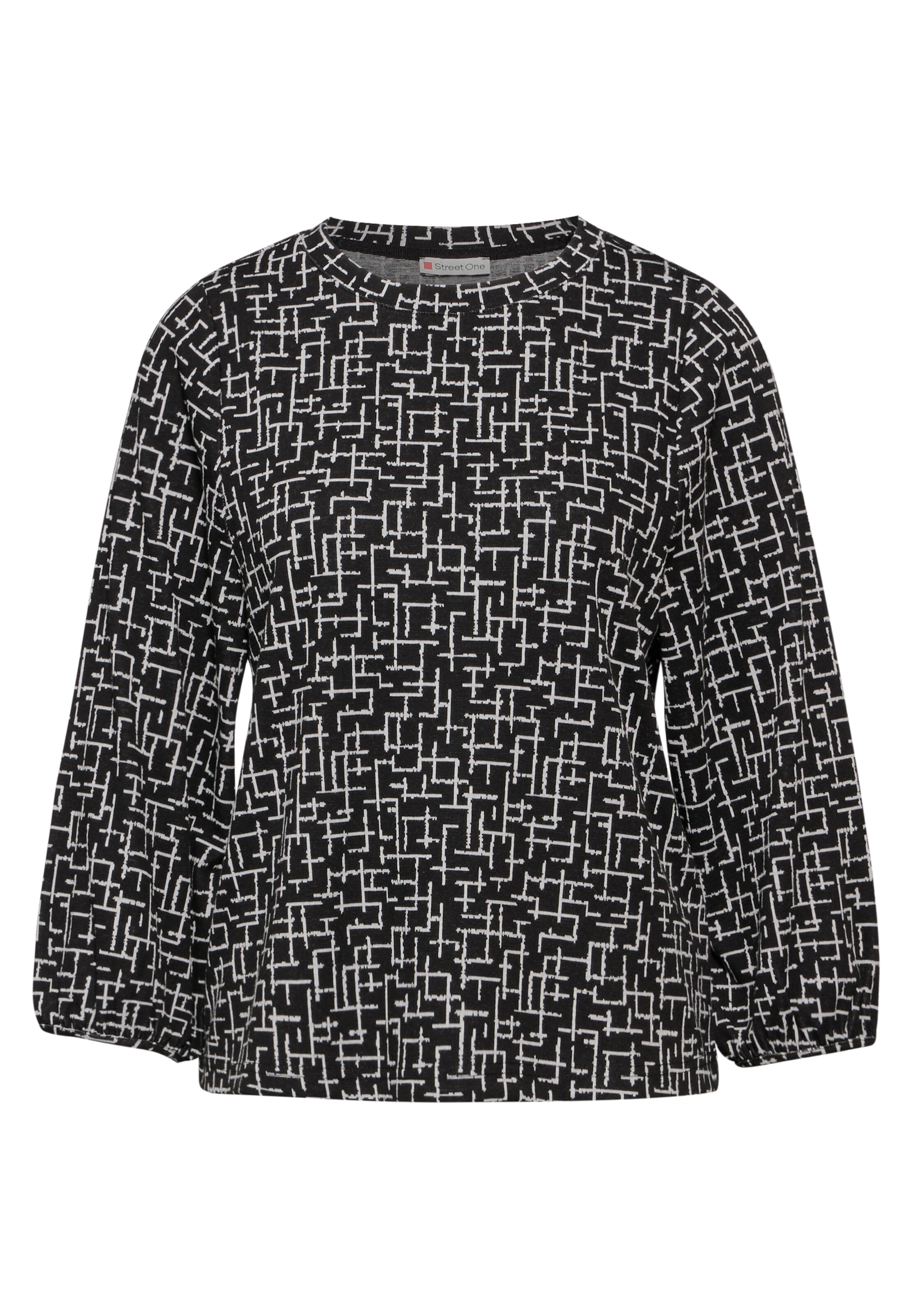 STREET ONE Bluse in Schwarz: Vorderseite