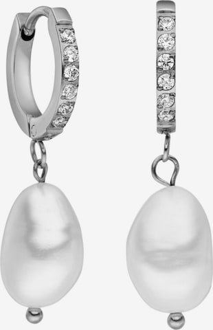 Boucles d'oreilles 'Malahi' PURELEI en argent : devant