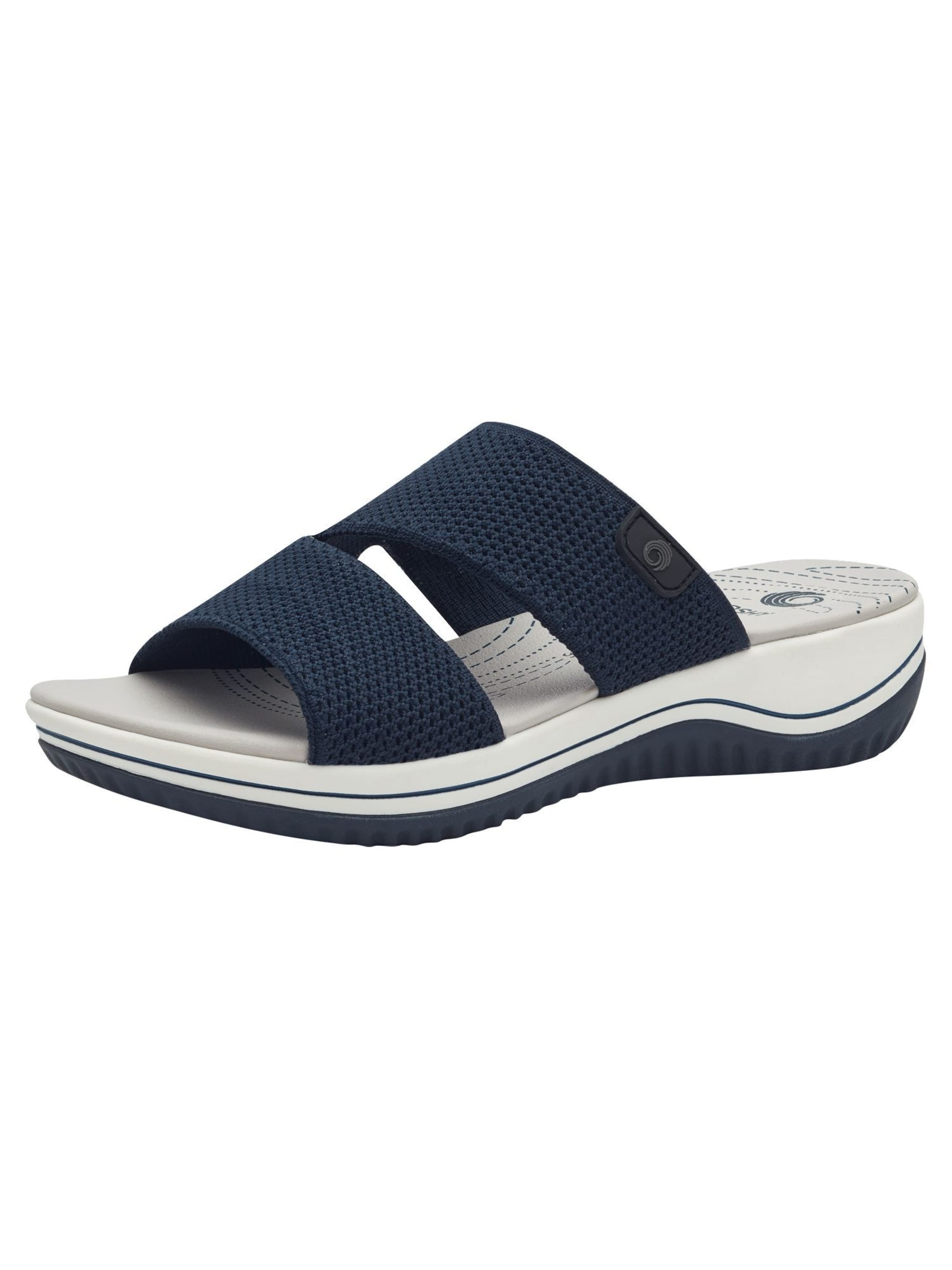 JANA Mule in Blue: front