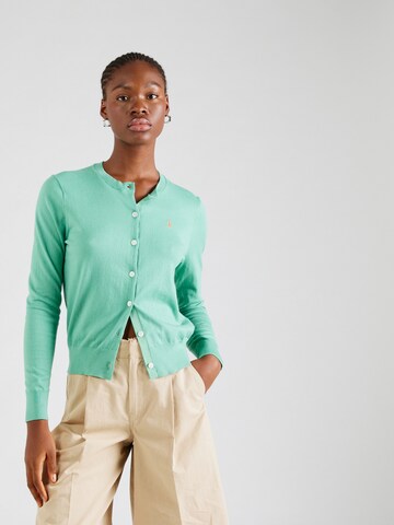 Cardigan Polo Ralph Lauren en vert : devant