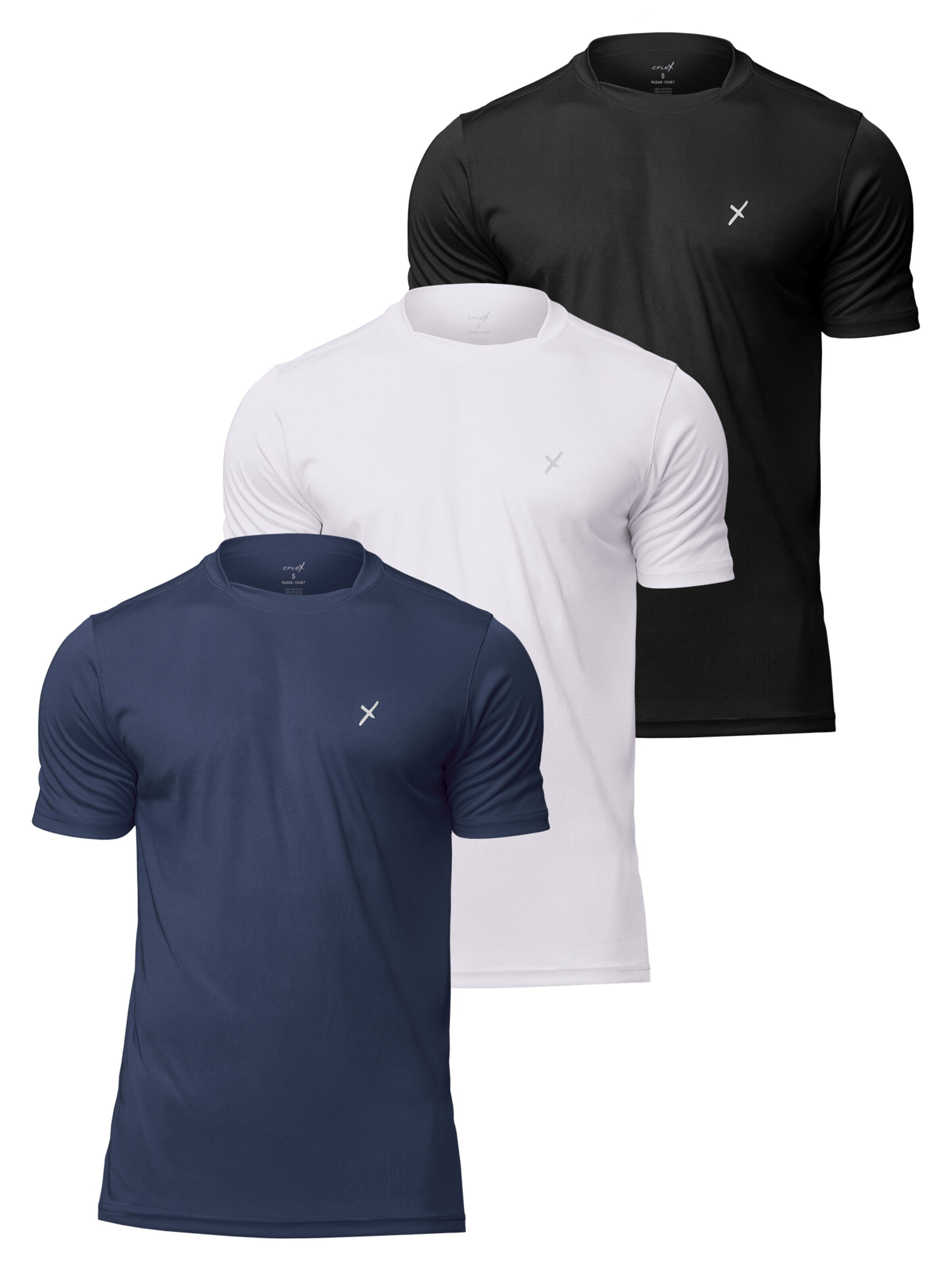 cflex Performance Shirt 'Sportswear Collection Set' in Blue: front