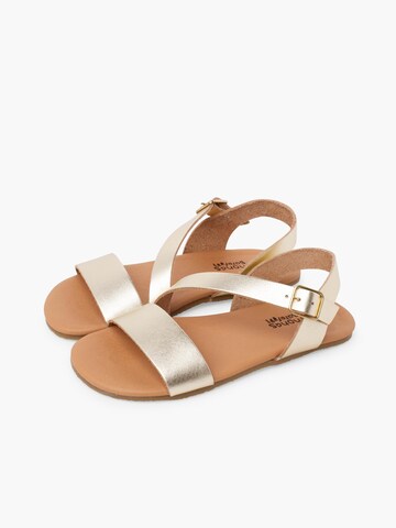 Sandales Pisamonas en beige