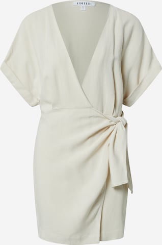 Robe d’été 'Elayne' EDITED en beige : devant