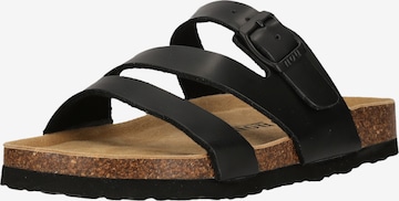 NOU Sandalen 'Barhil V2' in Schwarz: Vorderseite