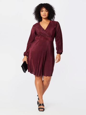 ABOUT YOU Curvy - Vestido 'Ashley' em roxo