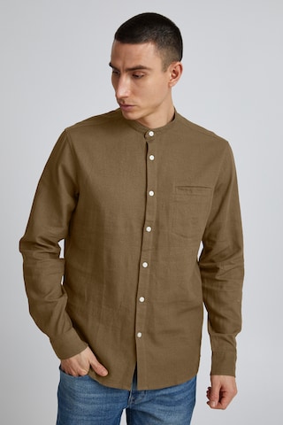 11 Project Regular fit Button Up Shirt 'Chuko' in Brown: front