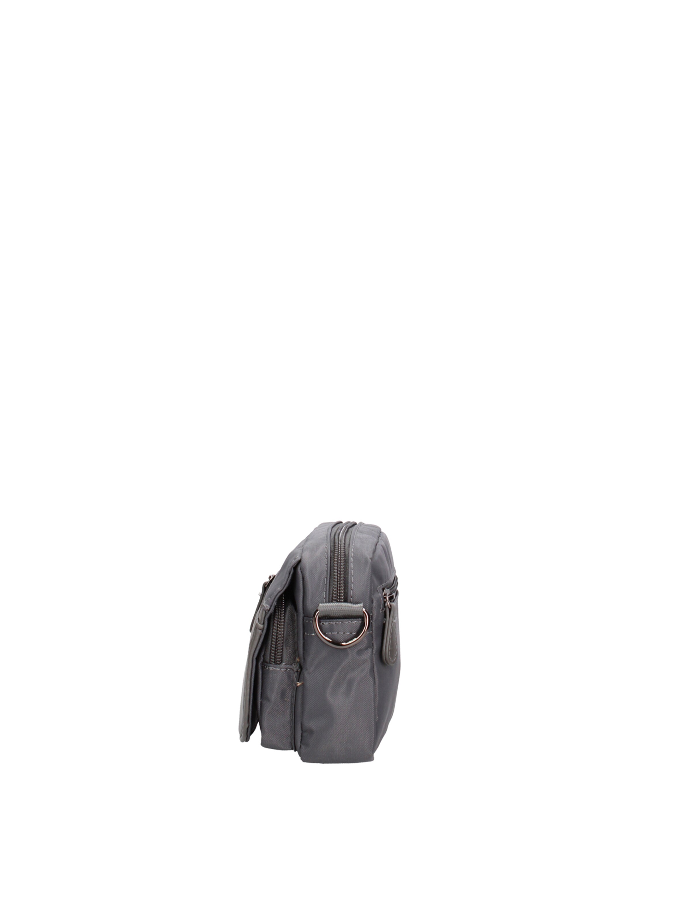 Borsa a tracolla 'Borsa a Tracolla Uomo PVC Chiusura Magnetica Tasche Zip 15x12x5cm' di Coveri Collection in grigio