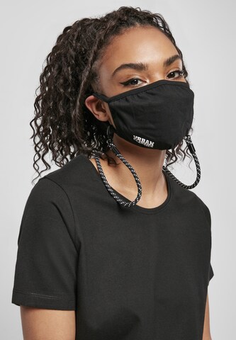 Urban Classics Maske in Schwarz