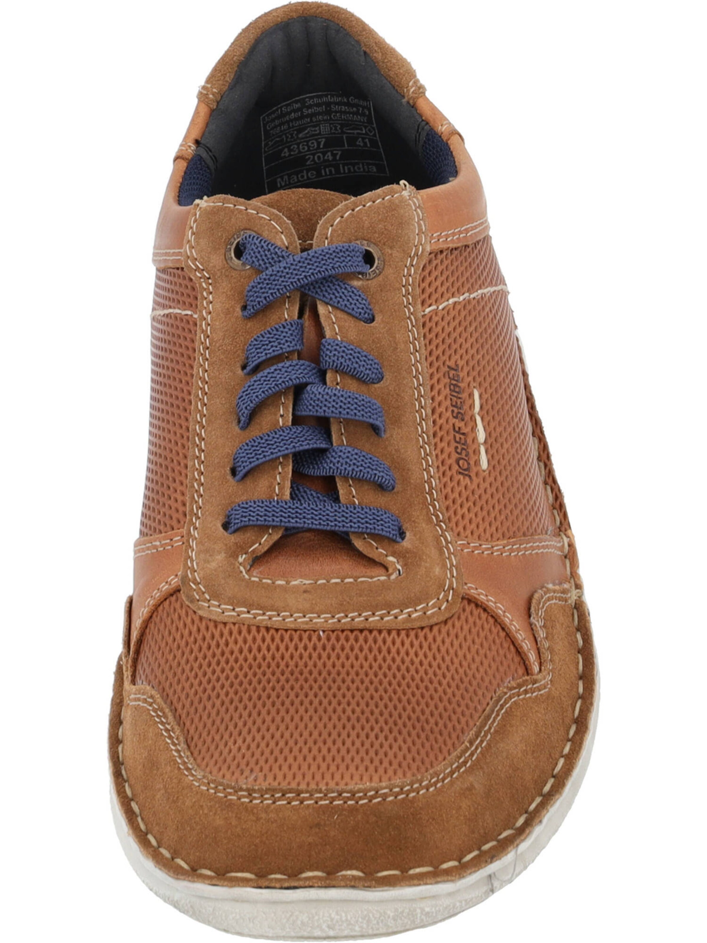 JOSEF SEIBEL Sportlicher Schnürschuh 'Anvers 97' in Braun