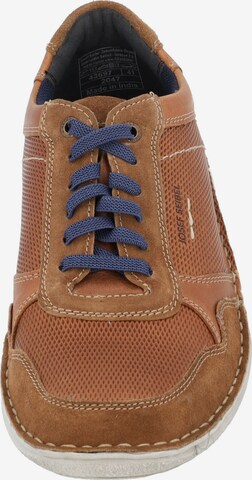 JOSEF SEIBEL Athletic Lace-Up Shoes 'Anvers 97' in Brown