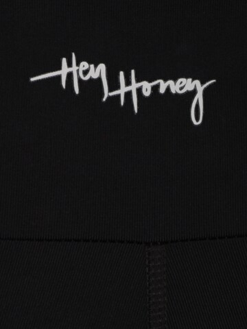 Hey Honey Skinny Sportbroek in Zwart