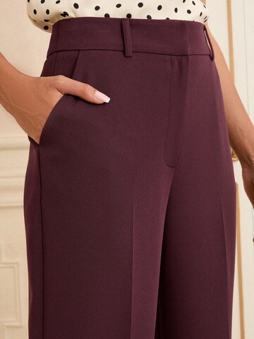 sarkans love & roses Platas staras Buktētas bikses